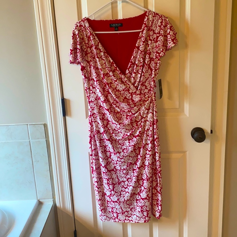 New with tags Ralph Lauren pink floral dress - 4